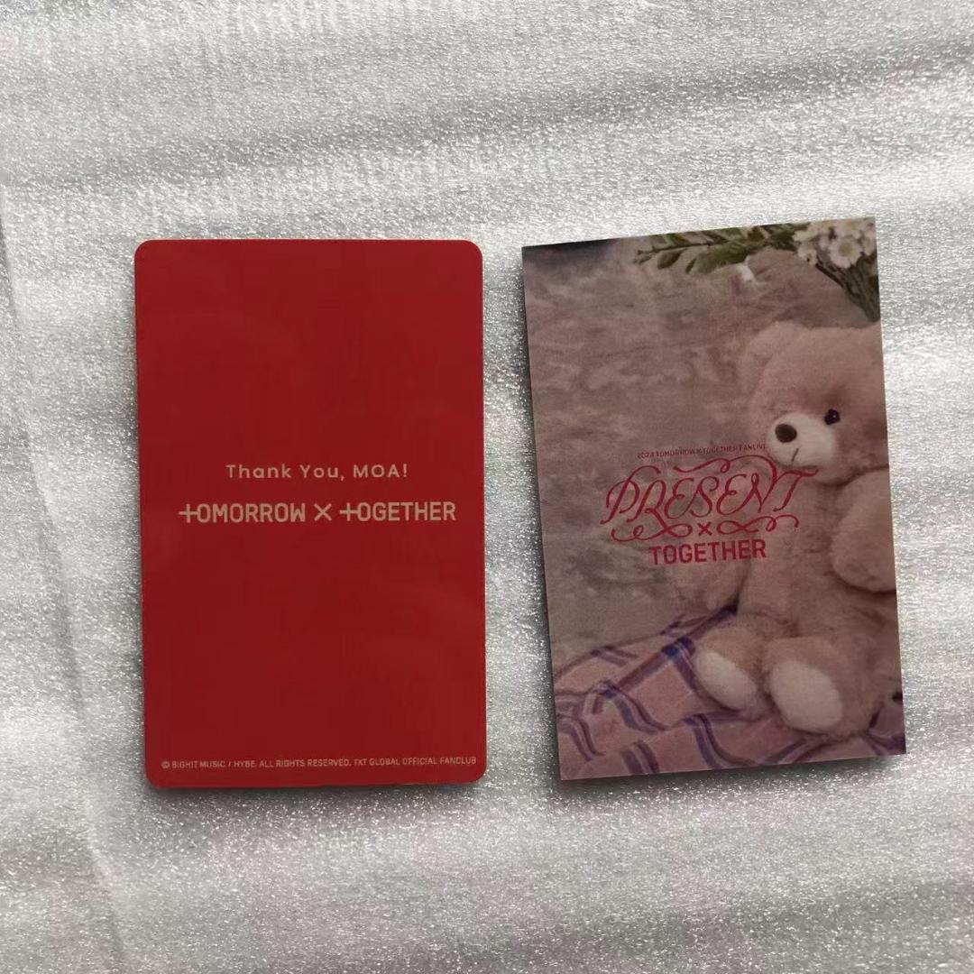 TXT スビン FC特典 MOAZONE 日本 韓国 ペンミ 限定 トレカ 2枚