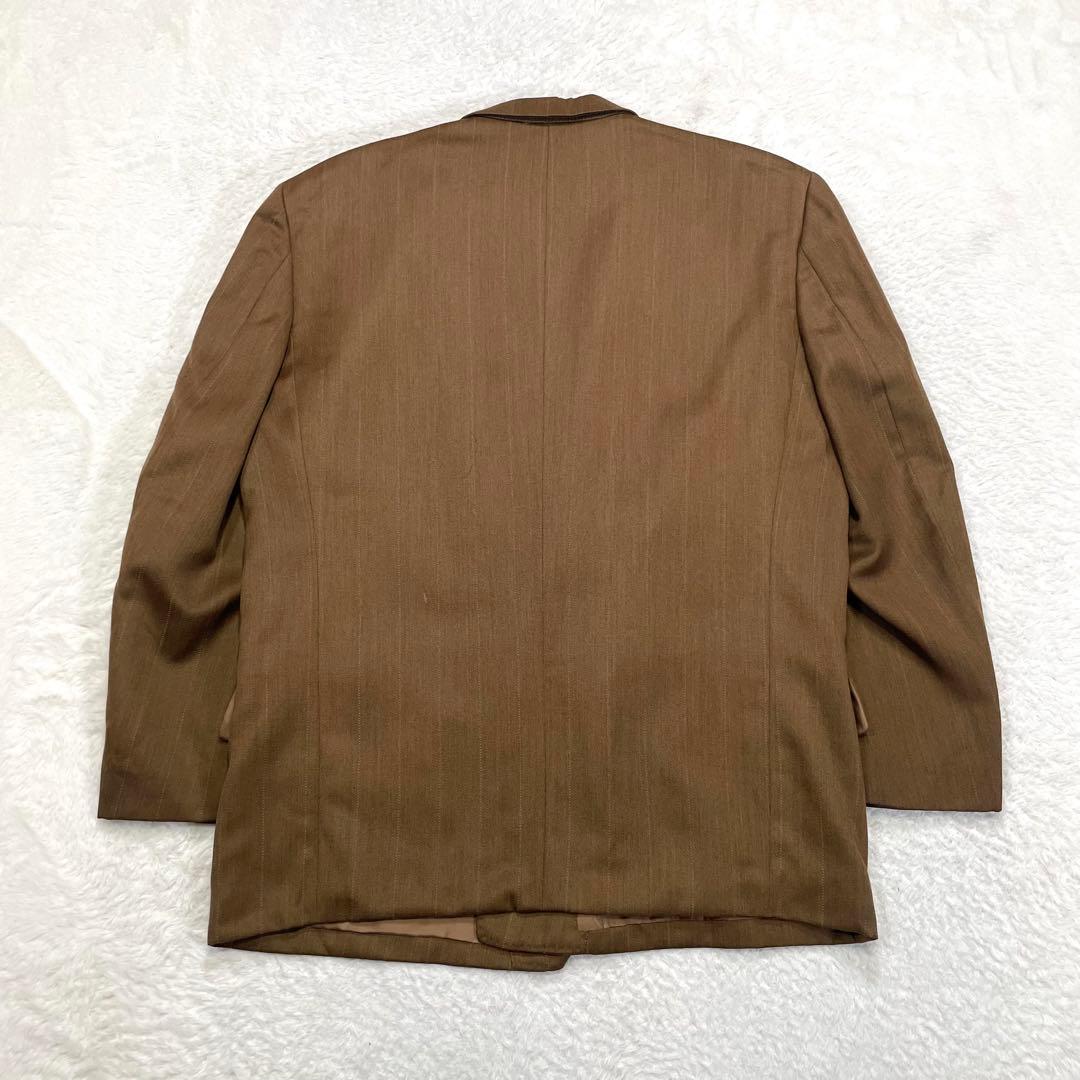 【vintage】セットアップ ダブルスーツ ライトブラウン