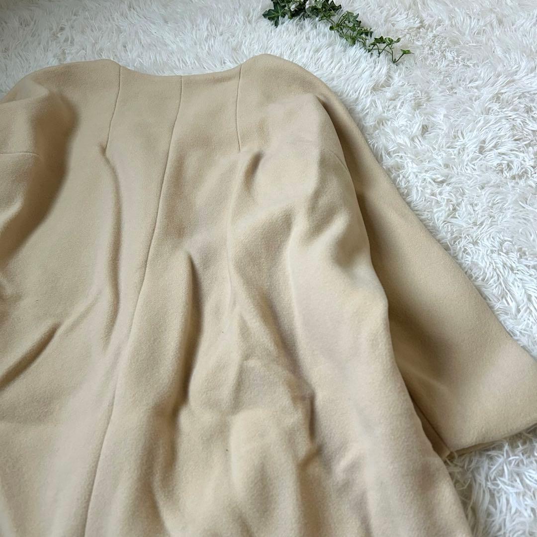 未使用　cynical ノーカラーコクーンロングコート　Bellandi