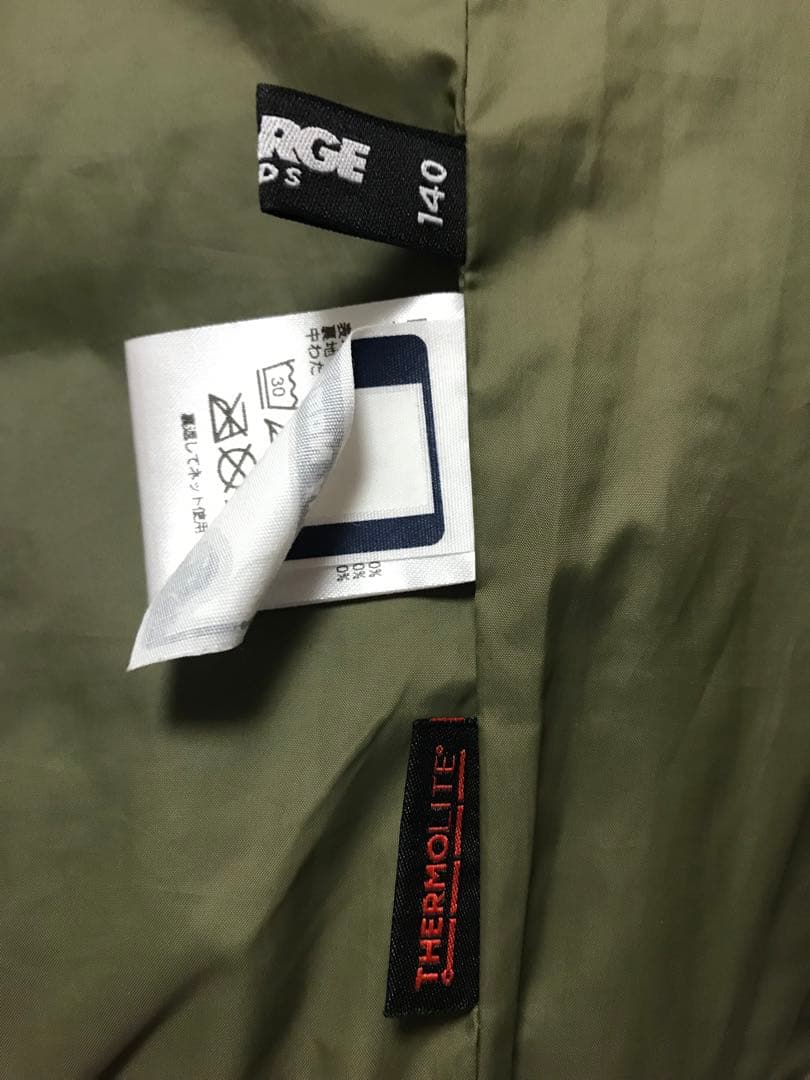 XLARGE KIDS 3WAY JACKET フード・ライナー取り外し可