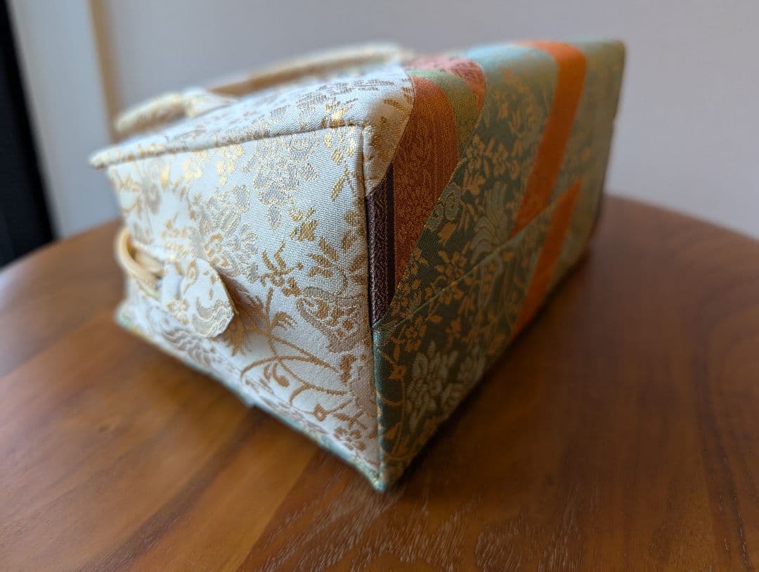 新品和装利休バッグ　あらいそ名物裂　お茶会フォーマル　定価5万9千円　1202