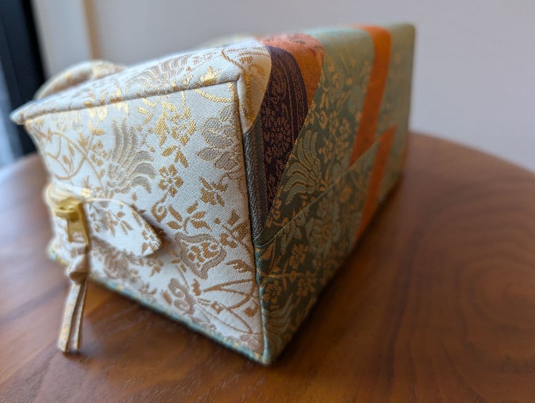 新品和装利休バッグ　あらいそ名物裂　お茶会フォーマル　定価5万9千円　1202