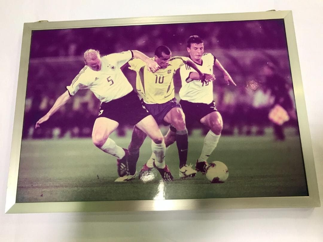 2002ワールドカップ　リバウド　生写真/有名カメラマン撮影　非売品