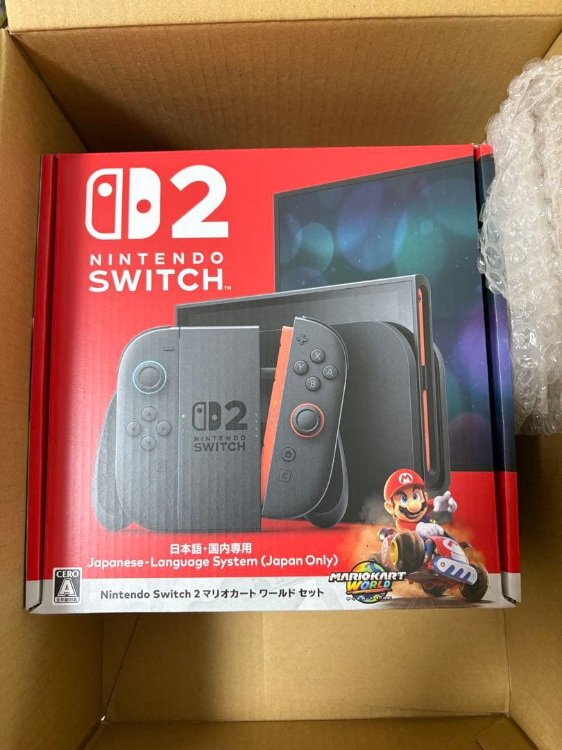 即日発送 新品 Nintendo Switch2 マリオカートワールドセット