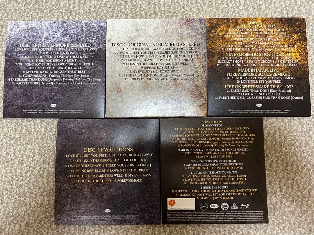 洋楽 WHITESNAKE FOREVERMORE : DELUXE EDITION