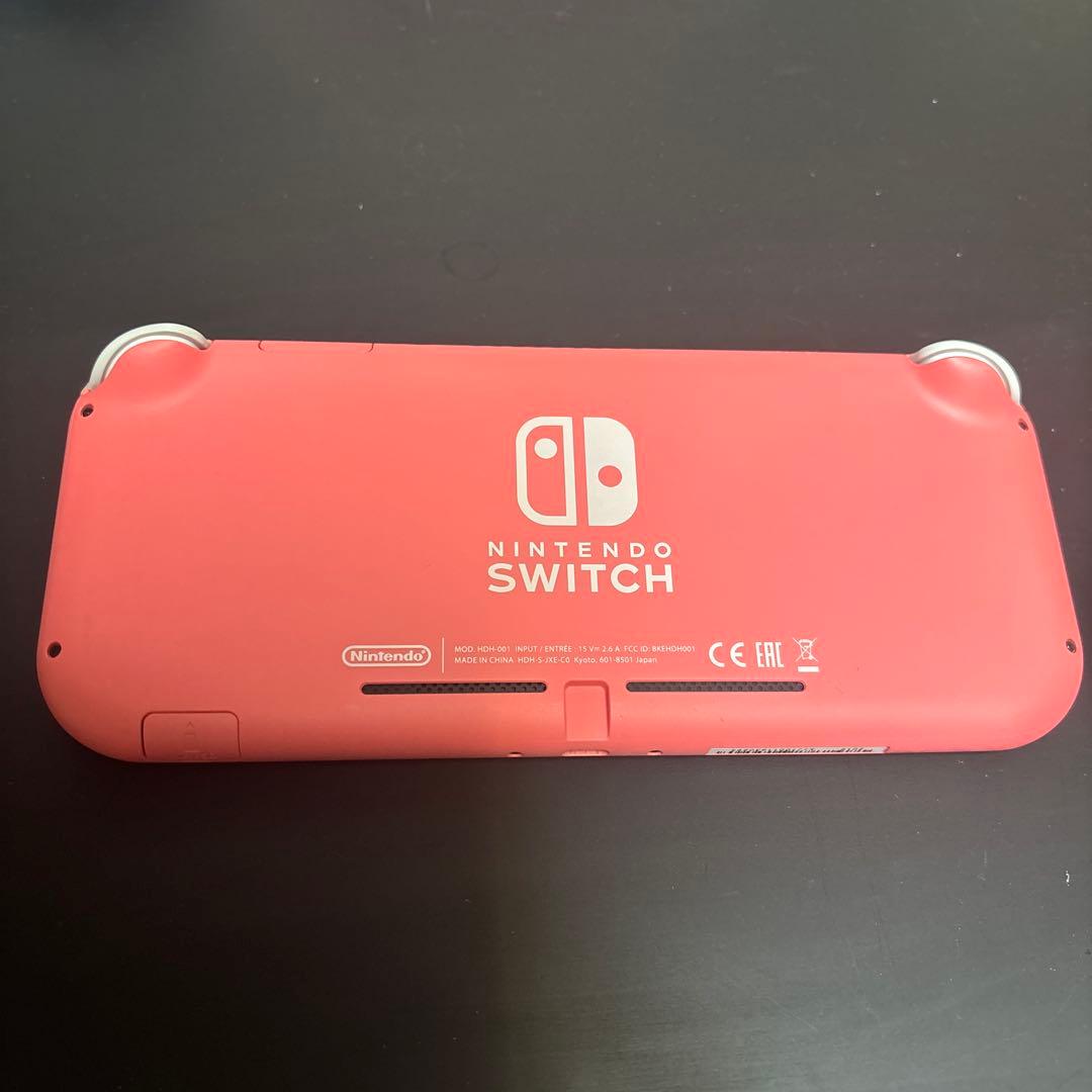 Nintendo Switch Lite 本体　コーラルピンク