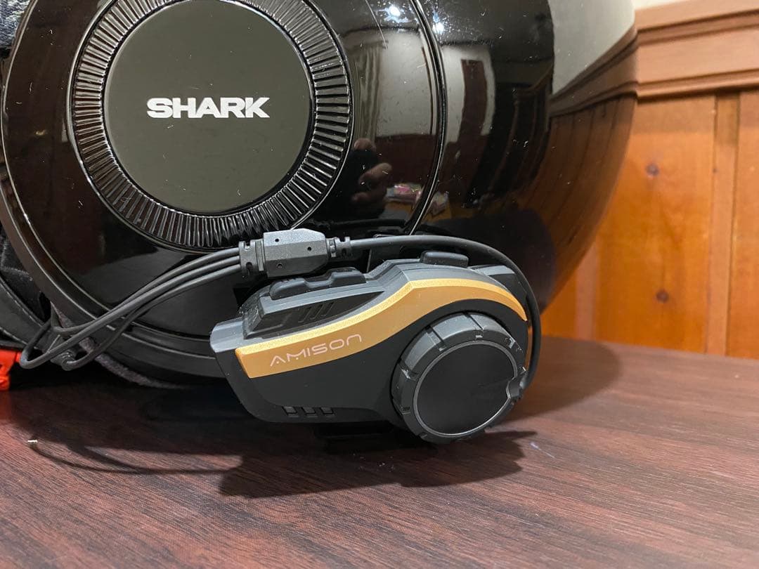 SHARK ジェットヘルメット ブラック Lサイズ 収納袋付き