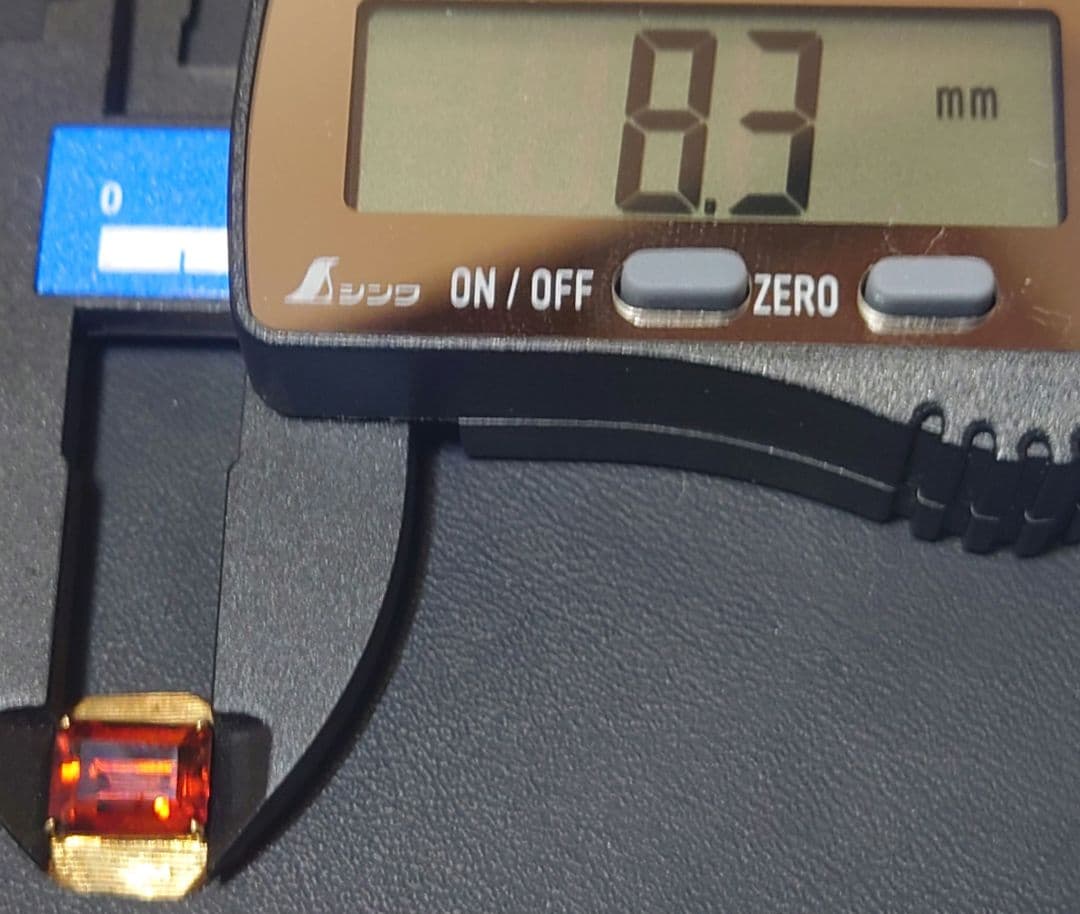 koro様 K18 ネックレストップ シトリン 18金 ペンダントトップ