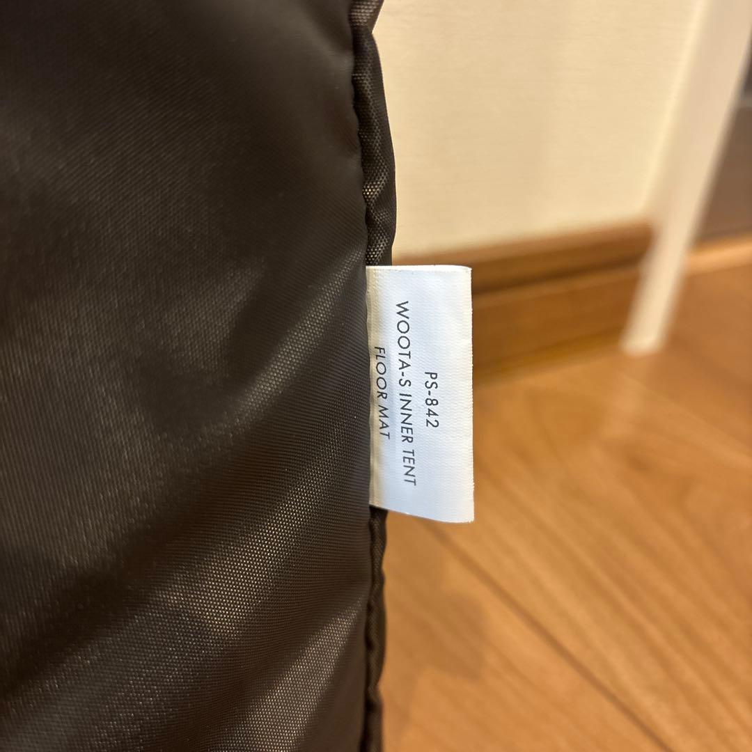 WOOTA-S専用インナーマット&インナーテントフットプリントの2点セット