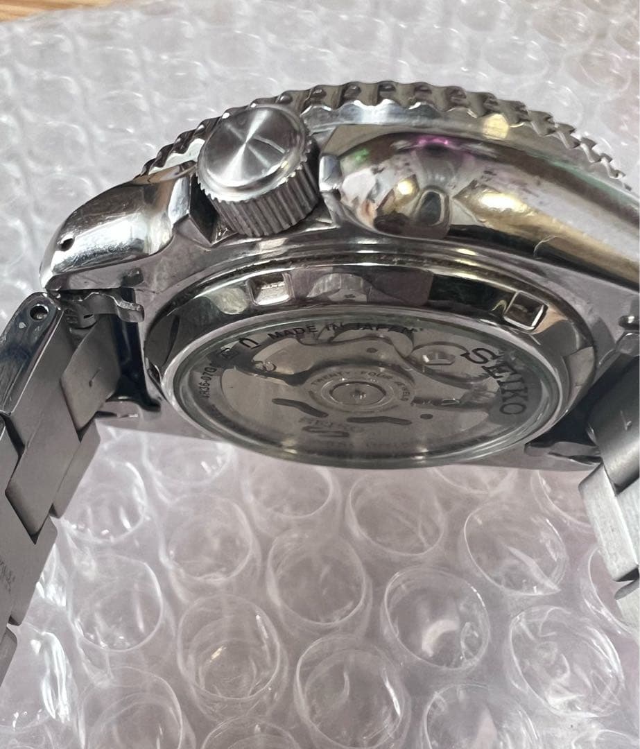 SEIKO 自動巻き時計 M-8 青