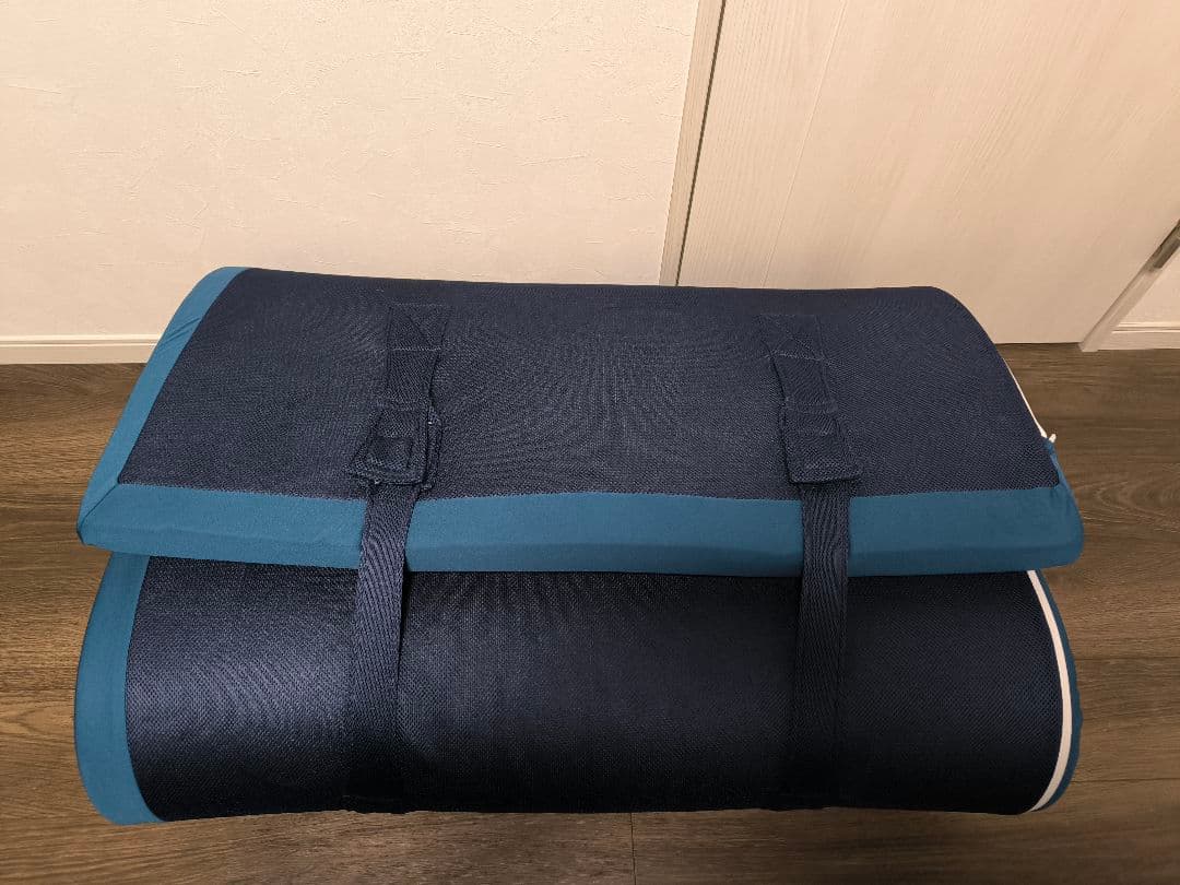 西川 高反発 敷布団 マットレス Duex Wave シングル ネイビー