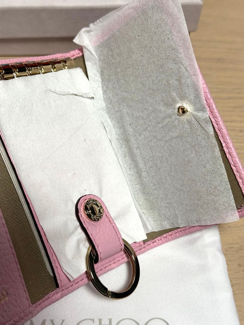 新品未使用JIMMY CHOO ピンク キーケース