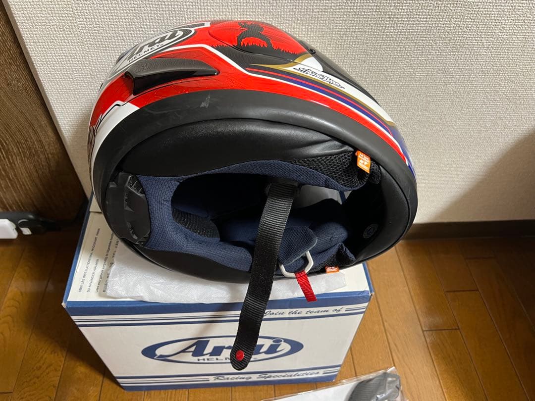 アライヘルメット　RX-7X ダニペドロサ　XL 【おまけ】スマホホルダー