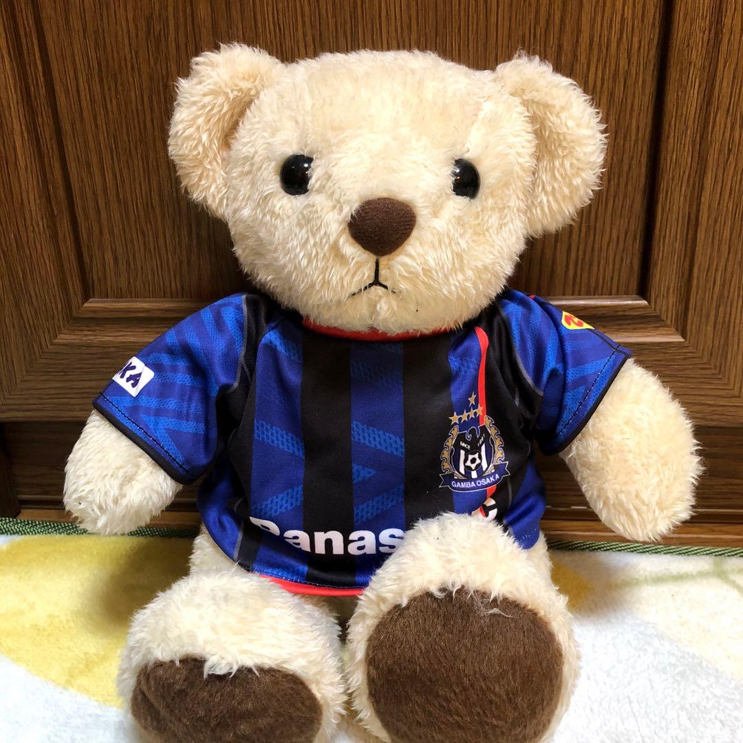 ✨最終特別価格✨ガンバ大阪三冠達成記念テディベア ！商品価値急高騰中！ラスト1名