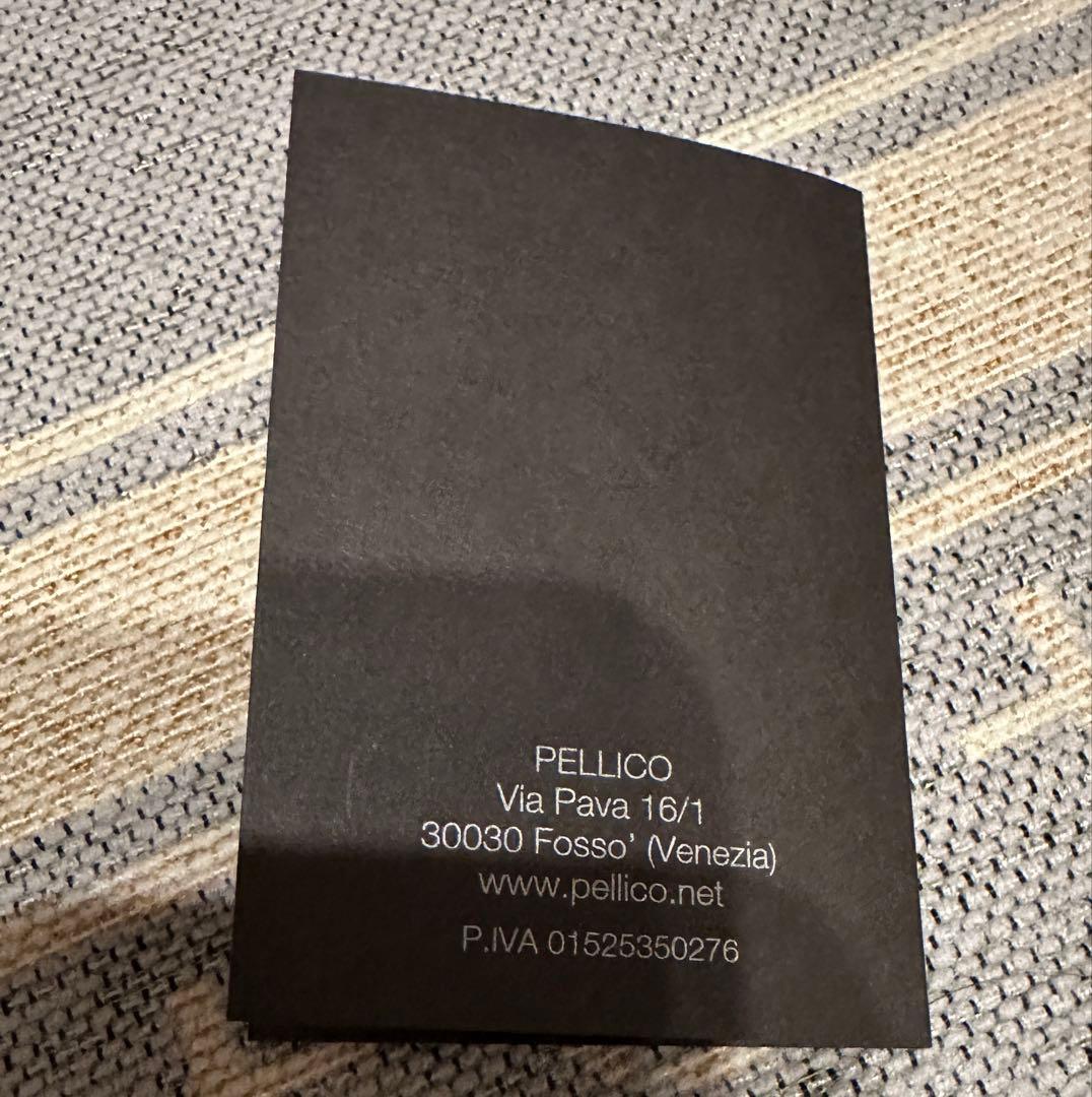 PELLICO ネイビー スエード フラットシューズ ANIMA 37.5