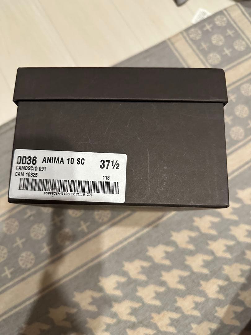 PELLICO ネイビー スエード フラットシューズ ANIMA 37.5