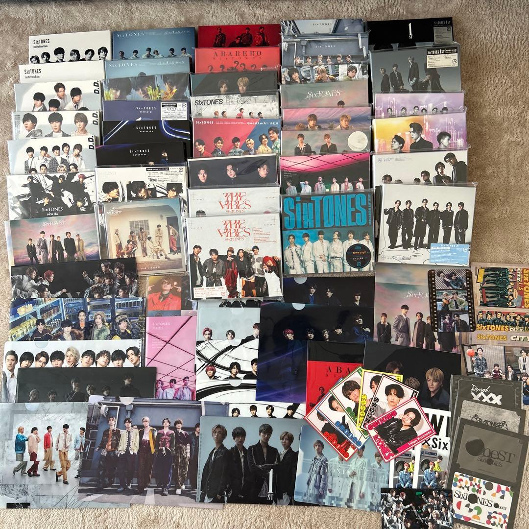 【SixTONES】CD28枚＆アルバム9枚&特典34点セット