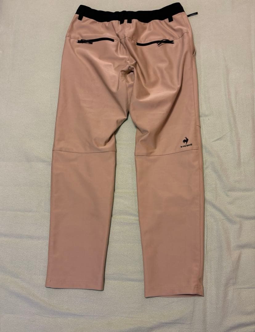 le coq sportif フード付きジャケット パンツベージュセットアップ