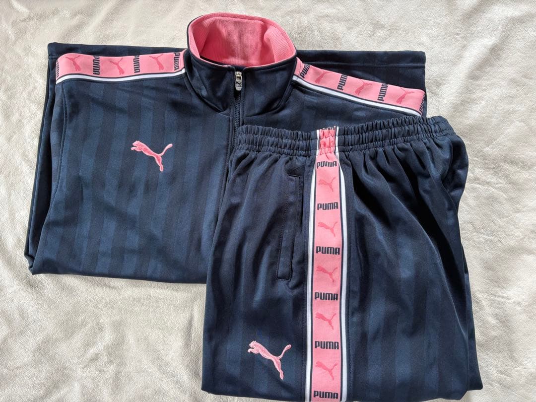 PUMA ピンク ジャージ　上下セット　Ｙ２Ｋ　平成ファッション