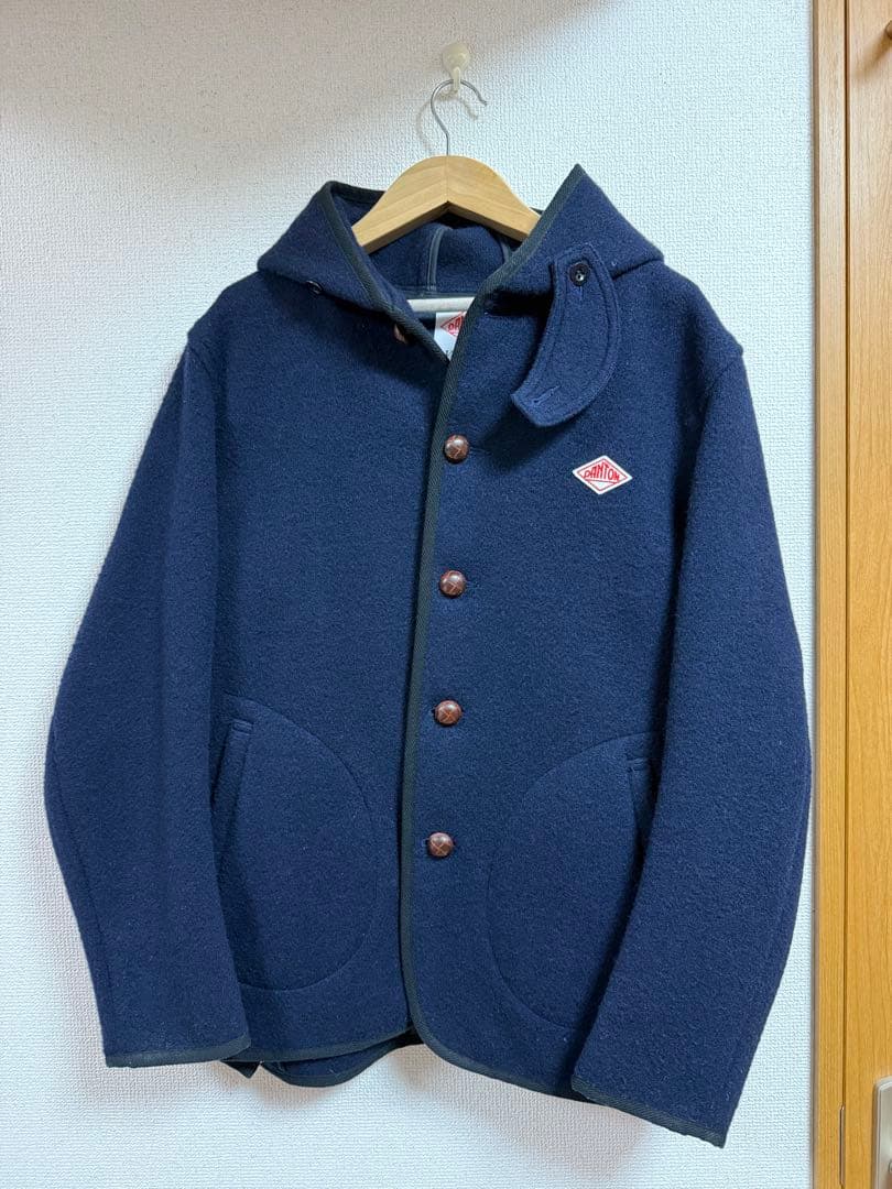ダントン DANTON ウールモッサ フード ジャケット JD-8455 42