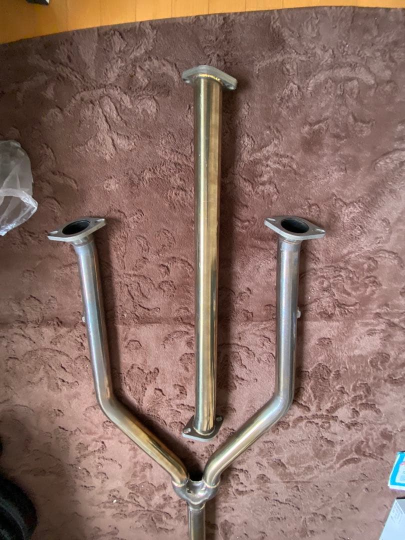 マークX grx130 中間パイプ 超底上げ直管ストレート中間ストレートマフラー