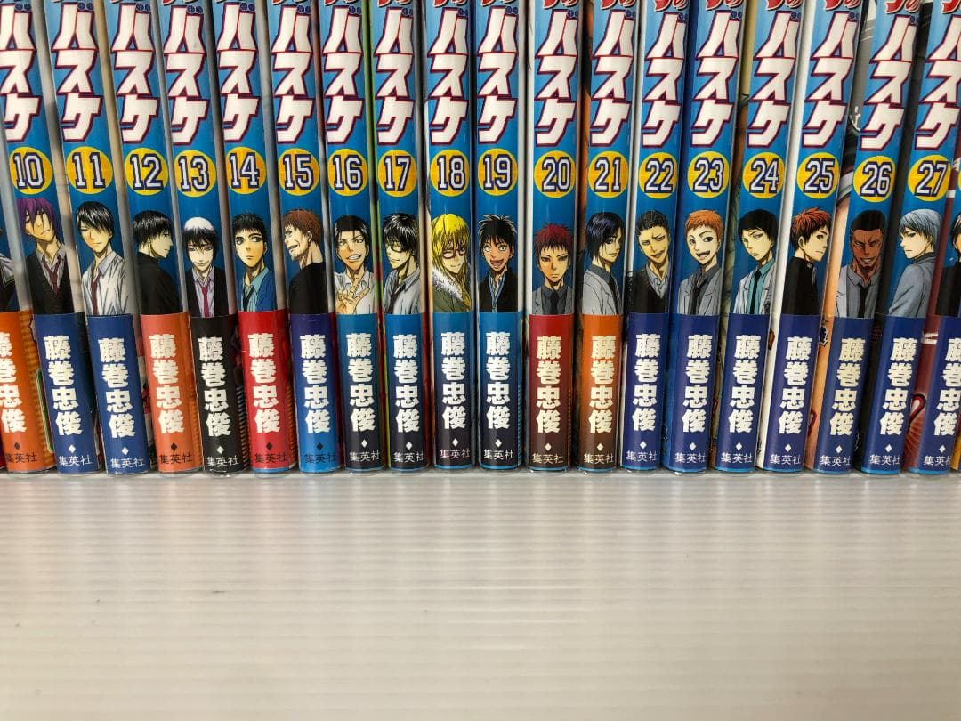 黒子のバスケ　全巻　初版 帯 フルコンプ マンガ　コミック 特典　ポストカード