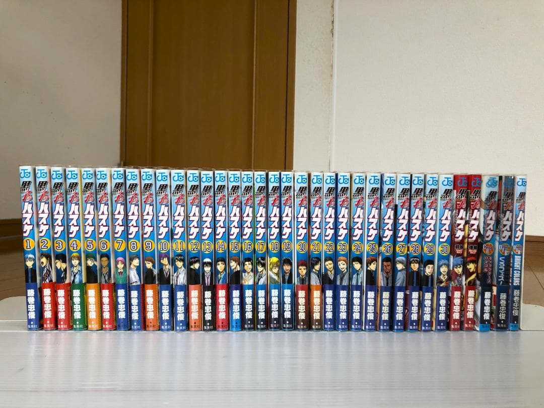 黒子のバスケ　全巻　初版 帯 フルコンプ マンガ　コミック 特典　ポストカード