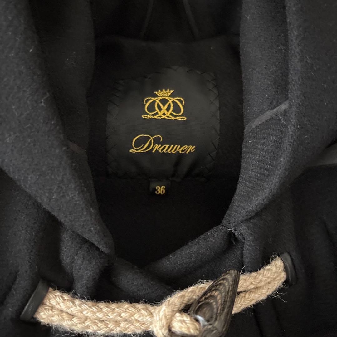 美品　Drawerドゥロワー コートダッフルコート　アローズ