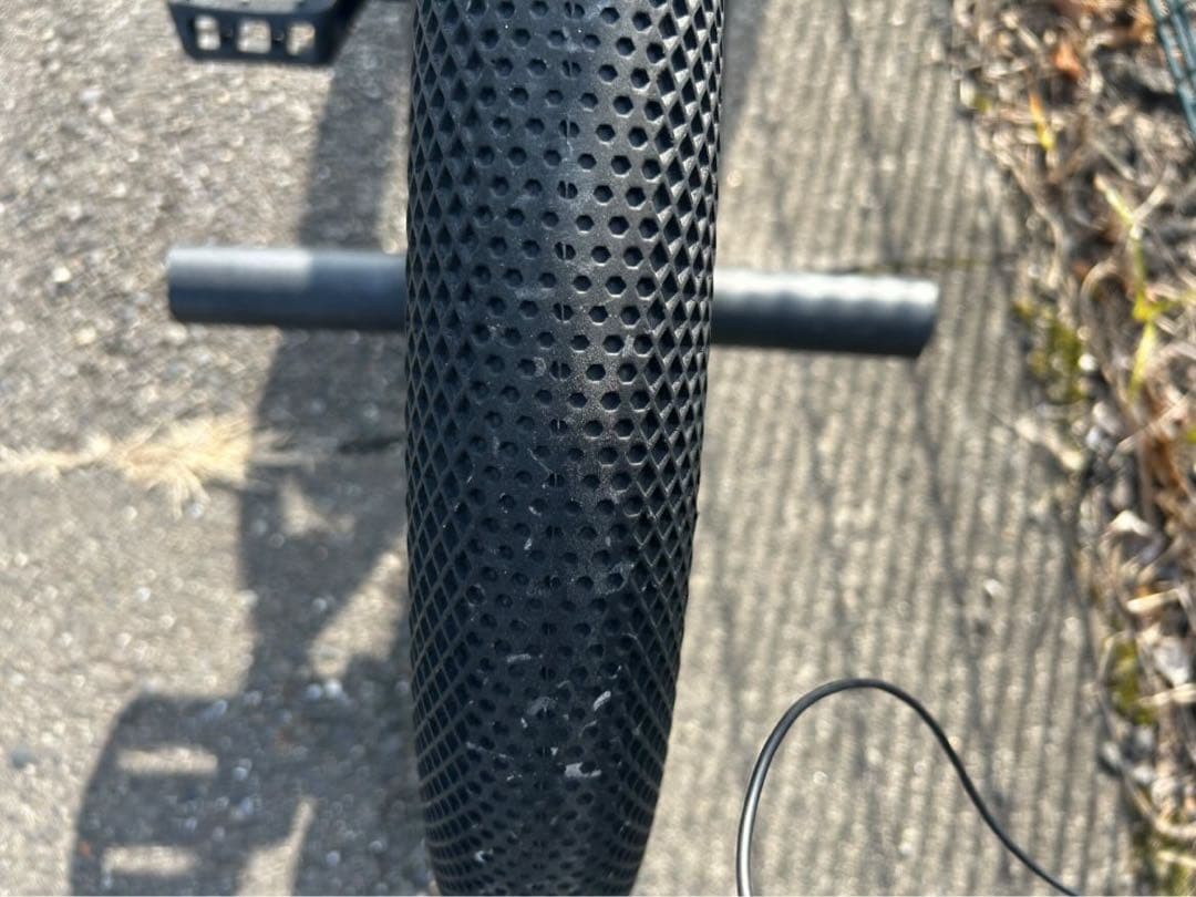 BMXバイク 黒 メッシュタイヤ