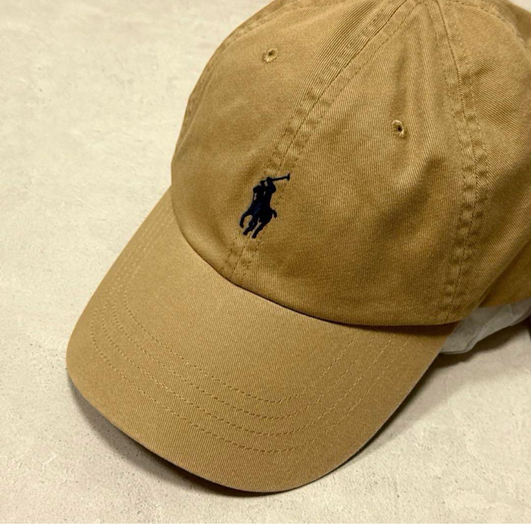 新品25SS POLO RALPH LAUREN SPORTS CAP ベージュ