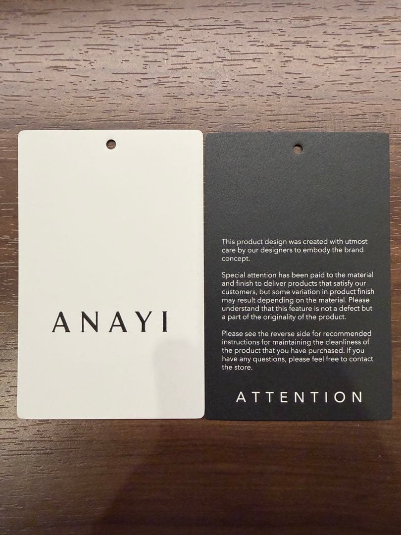 ANAYI トリアセサテンボレロジャケット