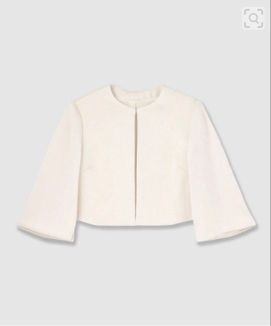 ANAYI トリアセサテンボレロジャケット