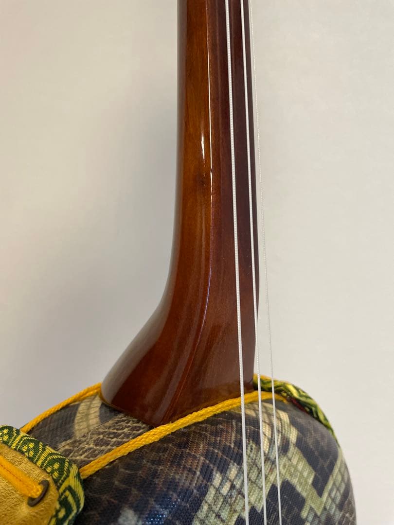 三線　杢め　人口皮　中古品　格安！