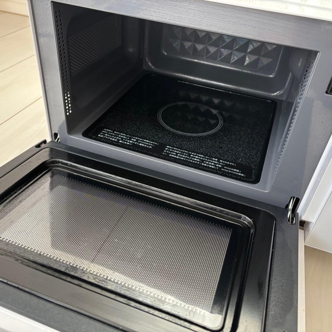 SHARP 電子レンジ RE-TF17S-W 2020年製 ホワイト フラット