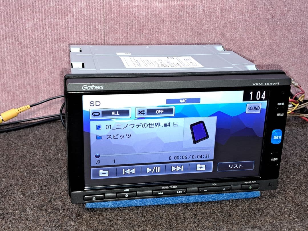 タッチ新品 2018年地図★ホンダ純正 VXM-164VFi 地デジ★動作良好