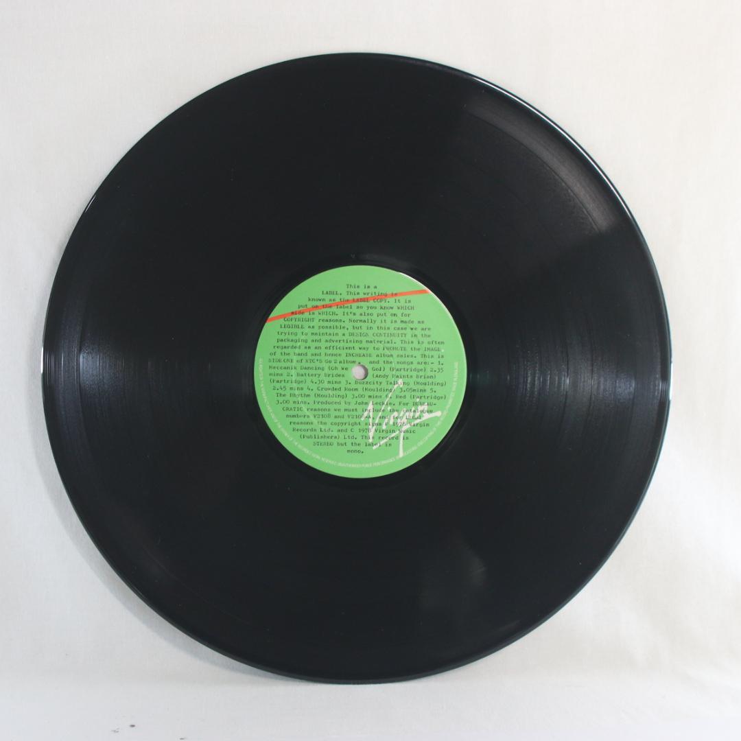 英LP XTC Go 2 UKオリジナル盤 Early Pressing