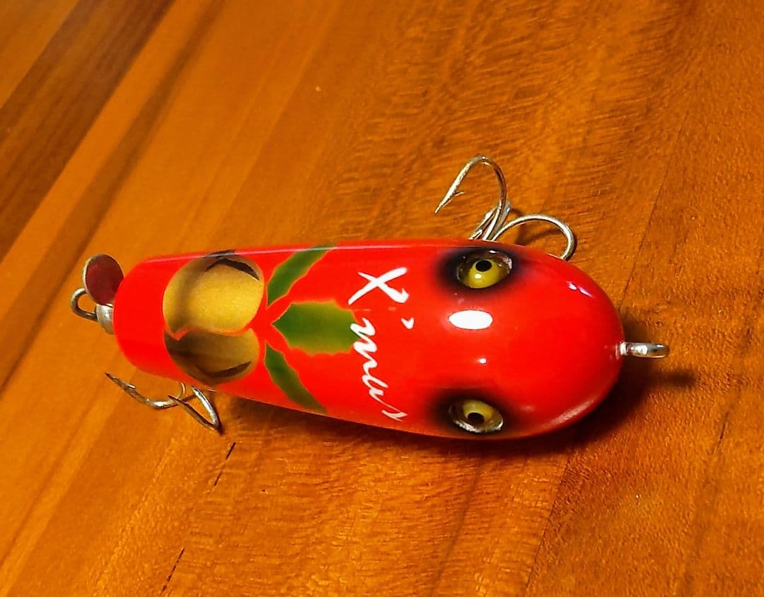 大吉ルアー　シングルプロップ X'masペイント 平成13年　ビンテージ