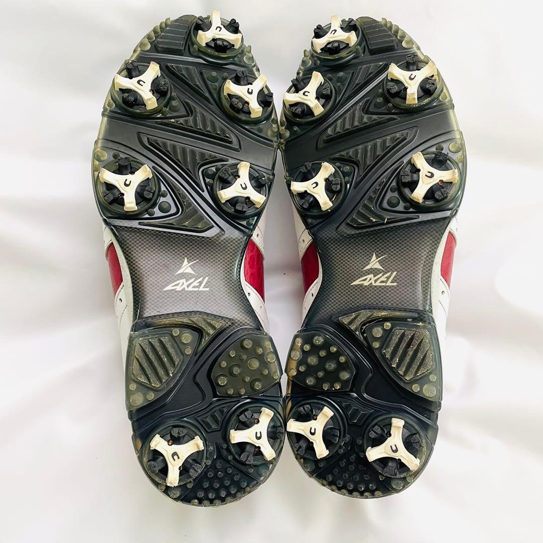 【早い者勝ち】 AXEL アクセル ゴルフシューズ 25.0cm レザー