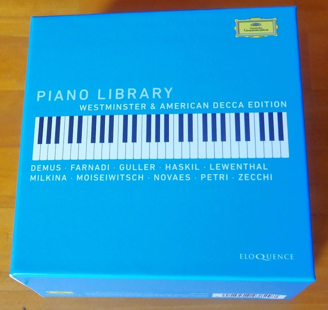 ピアノ録音集★ウェストミンスター＆アメリカ・デッカ編 1950-63 21CD