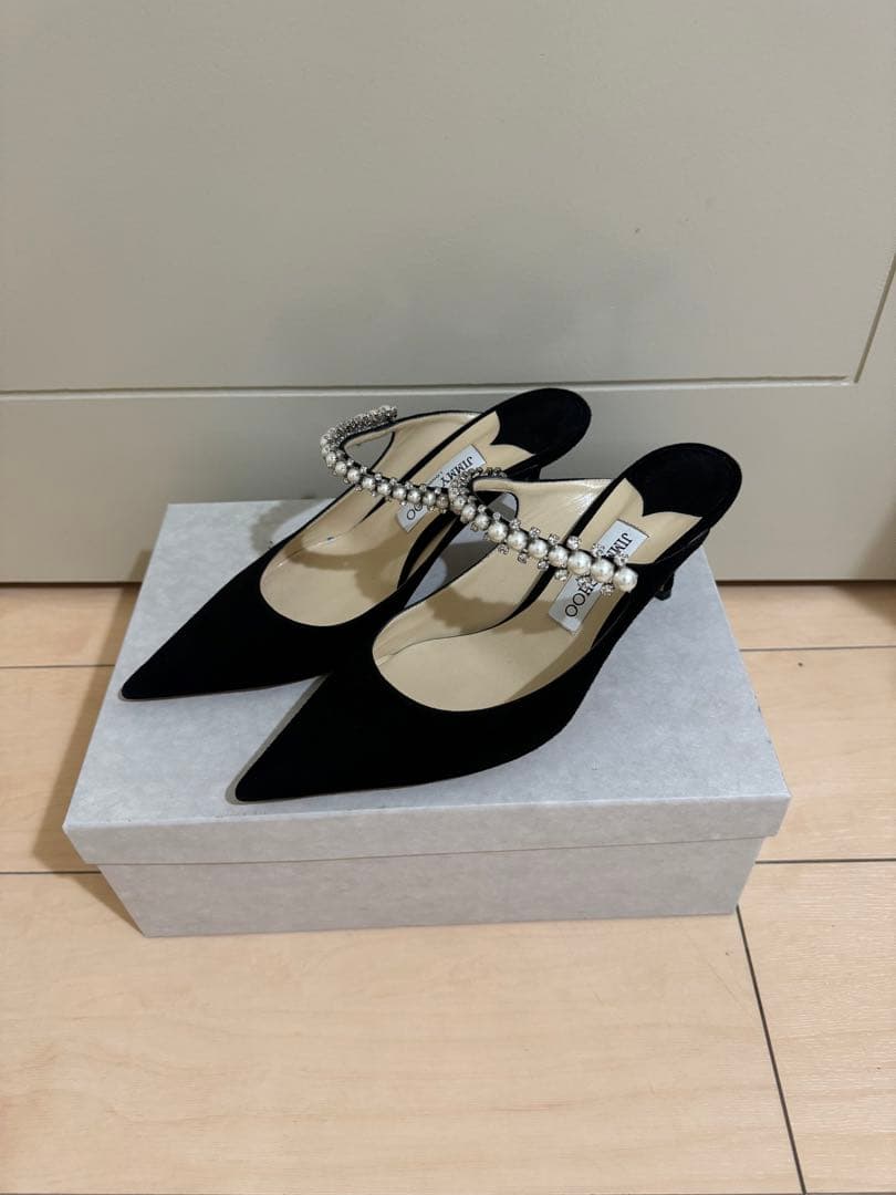 【未使用】　ジミーチュウ　靴　おしゃれ　レディース