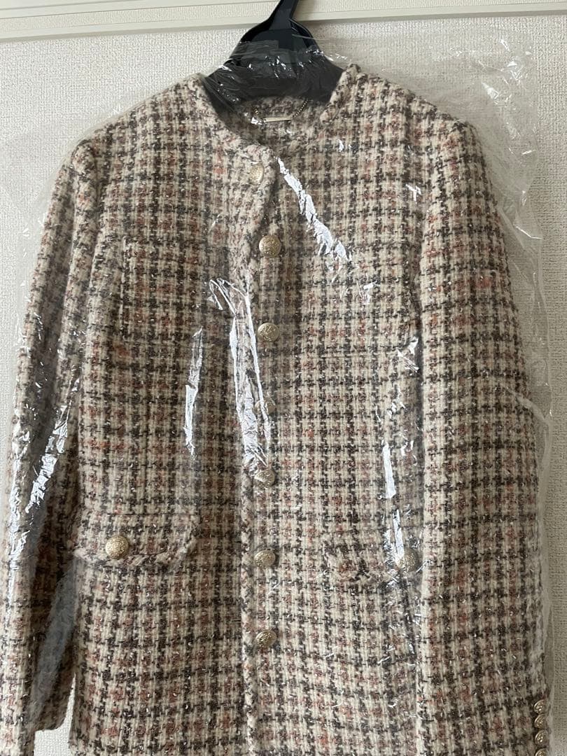 セルフォード　パイピングツイードジャケット