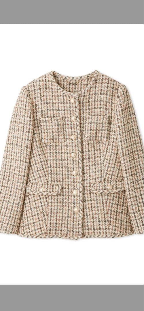 セルフォード　パイピングツイードジャケット