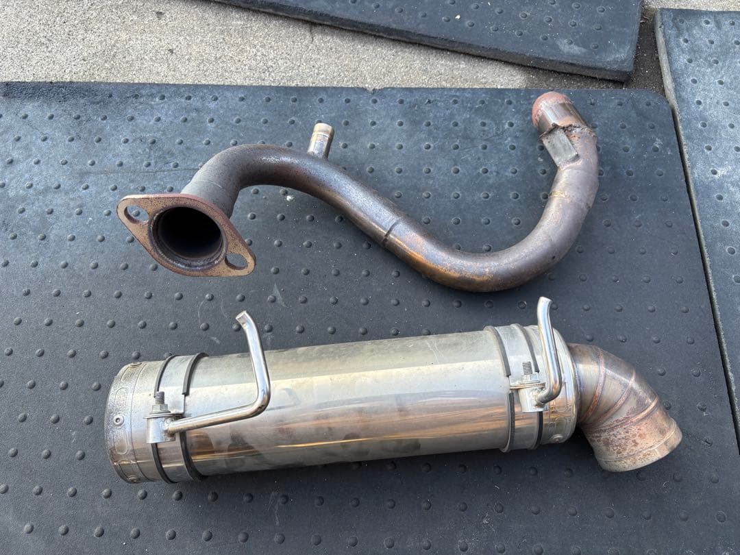 ハイゼットトラック　ステンレス製 マフラー