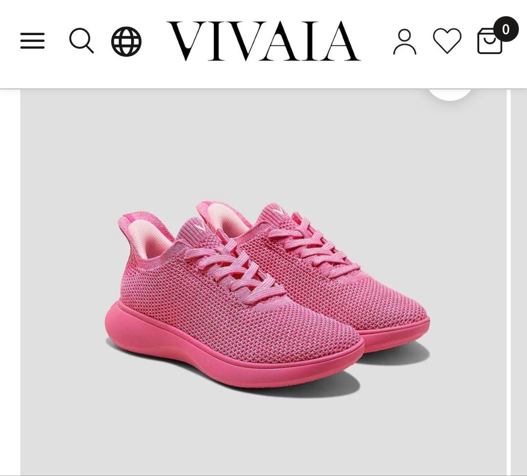 VIVAIAスリッポンスニーカー　ホットピンク　サイズ38