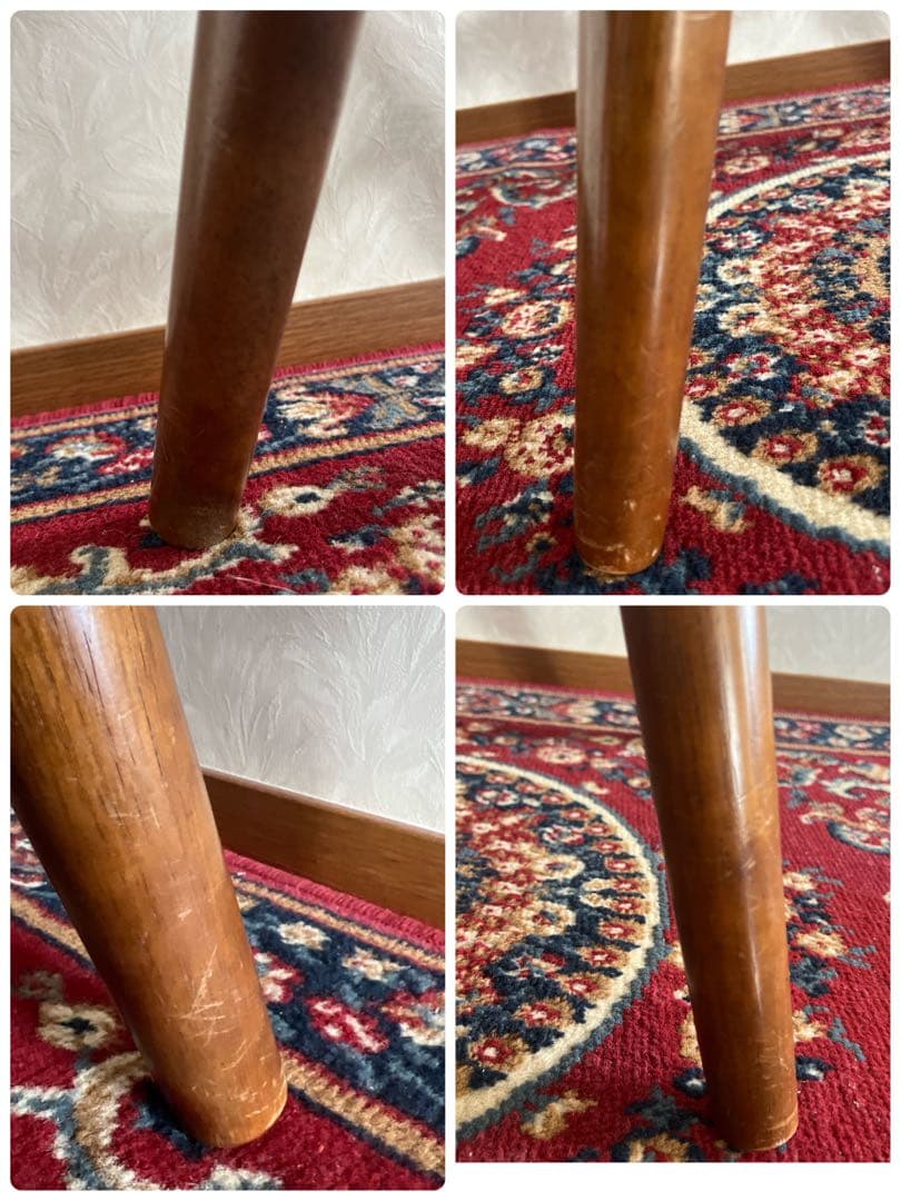 ウィンザーチェア 木製 回転チェア レトロ 回転式 ダイニングチェア ①