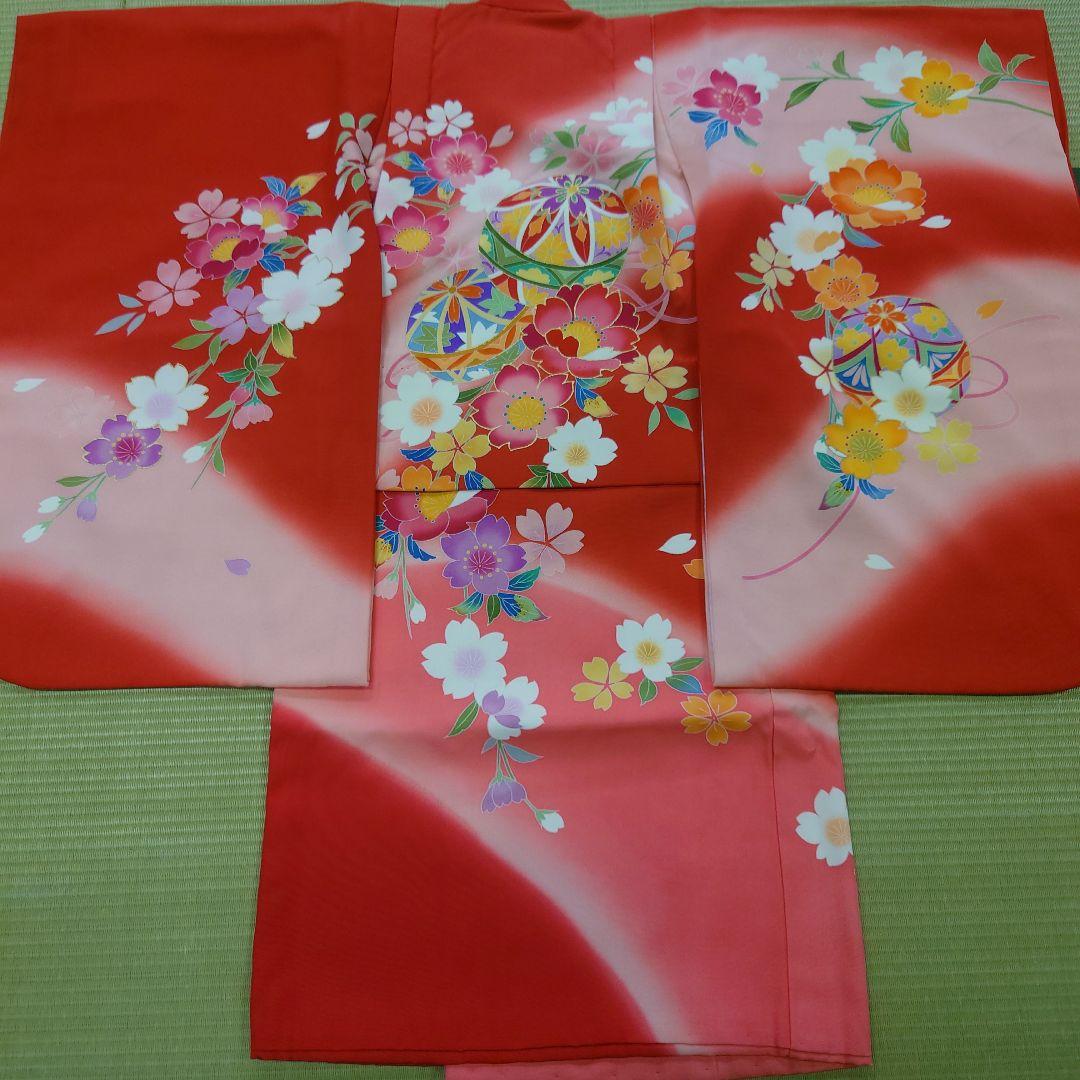 七五三女児正絹お祝い着トータルセット