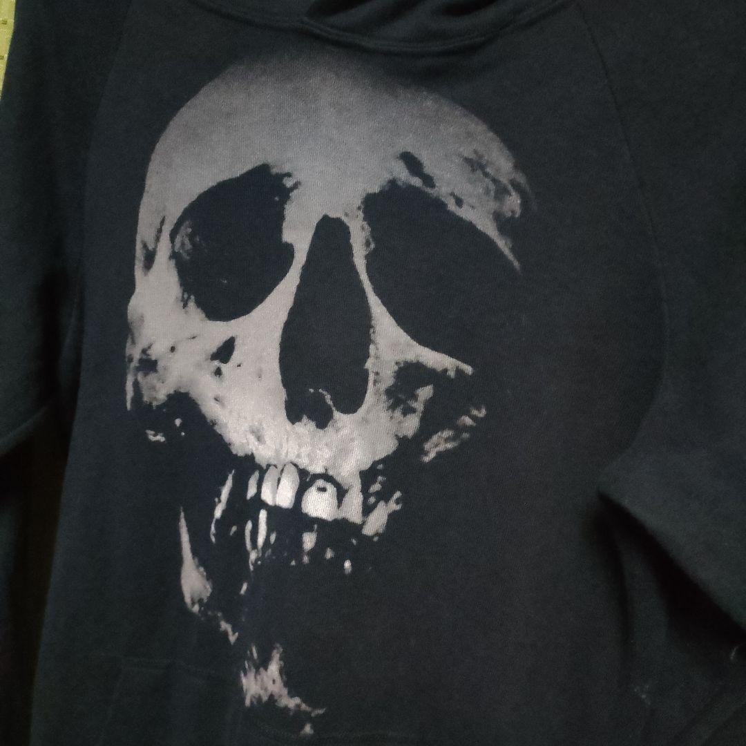 絶版 希少 レア ヒステリックグラマー スカル ハート デザイン パーカー