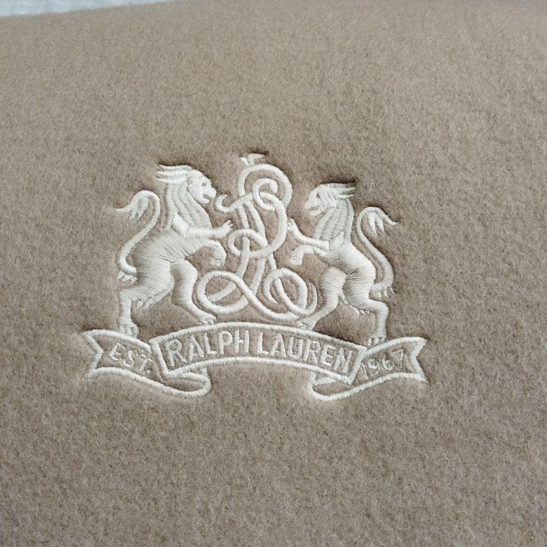 RALPHLAUREN ラルフローレン 毛布 ブランケット 毛100% レア？