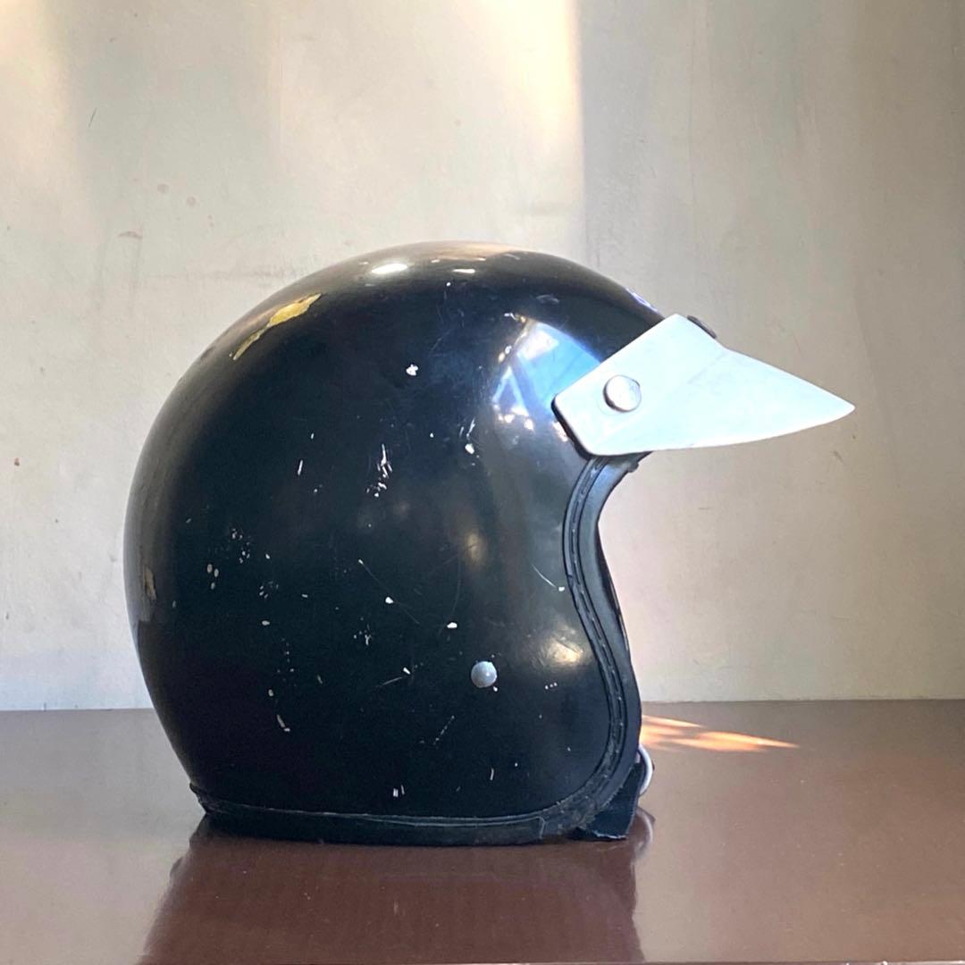 SHOEI 小帽体 目深加工 リペア済み 当時物 族ヘル ビンテージヘルメット