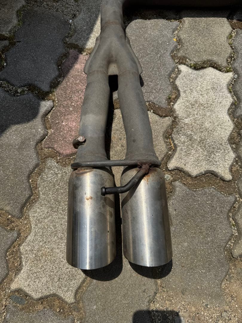 モデリスタセンター出しマフラーNPC91改NHP10用